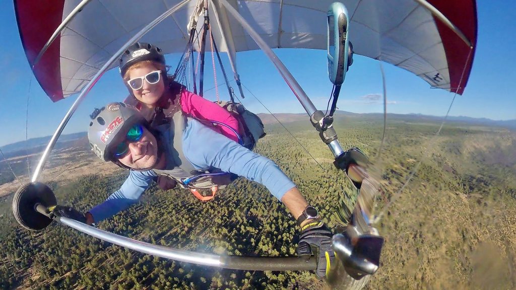 tandem hang gliding in the bay area