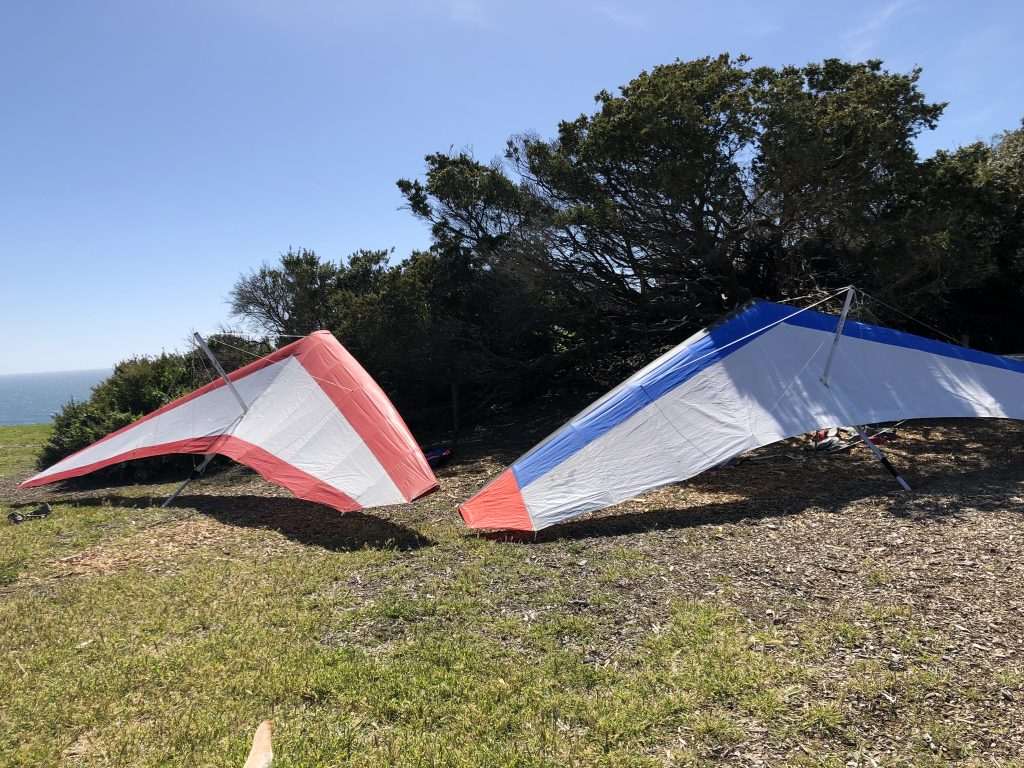 rent a hang glider at Fort Funston near San Francisco